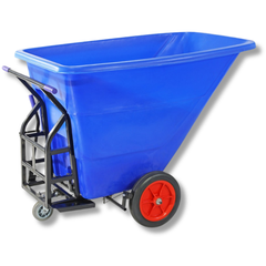 350L Tipping Waste Collection Trolley-Hammerox Industrial