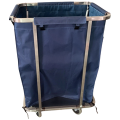 350L Spring Loaded Linen Housekeeping Trolley