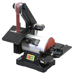 350W Vertical Belt & Disc Sander Combo 25mm Belt 125mm Disc