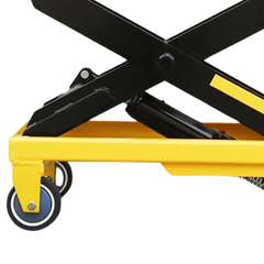 350kg Double Scissor Hydraulic Lift Table Trolley-Hammerox Industrial