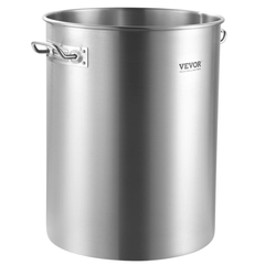 36 Quart Stainless Steel Stockpot with Basket & Lid