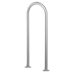 36x13" Aluminium Pool Handrail with Base Plate-Hammerox Industrial