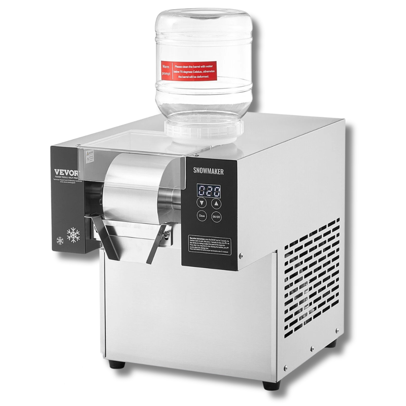 375lb/24hr Commercial Snowflake Ice Machine Stainless Steel-Hammerox Industrial
