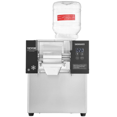 375lb/24hr Commercial Snowflake Ice Machine Stainless Steel