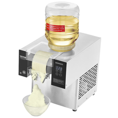 375lb/24hr Commercial Snowflake Ice Machine Stainless Steel