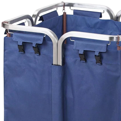 380L Spring Loaded Linen Housekeeping Trolley