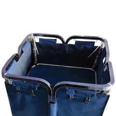 380L Spring Loaded Linen Housekeeping Trolley