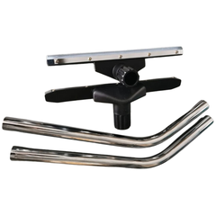 38mm Wet Floor Squeegee Tool with Double Bend Steel Wand
