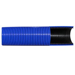 38mm x 15m Vacuum Hose with Cuffs - Blue