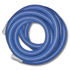 38mm x 15m Vacuum Hose with Cuffs - Blue