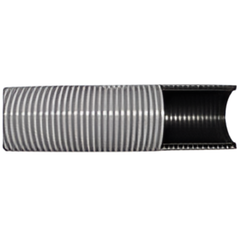 38mm x 15m Vacuum Hose with Cuffs - Grey