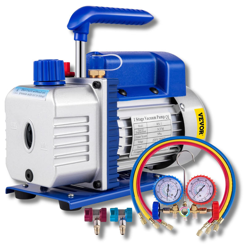 3CFM Refrigerant Vacuum Pump 1 Stage-Hammerox Industrial