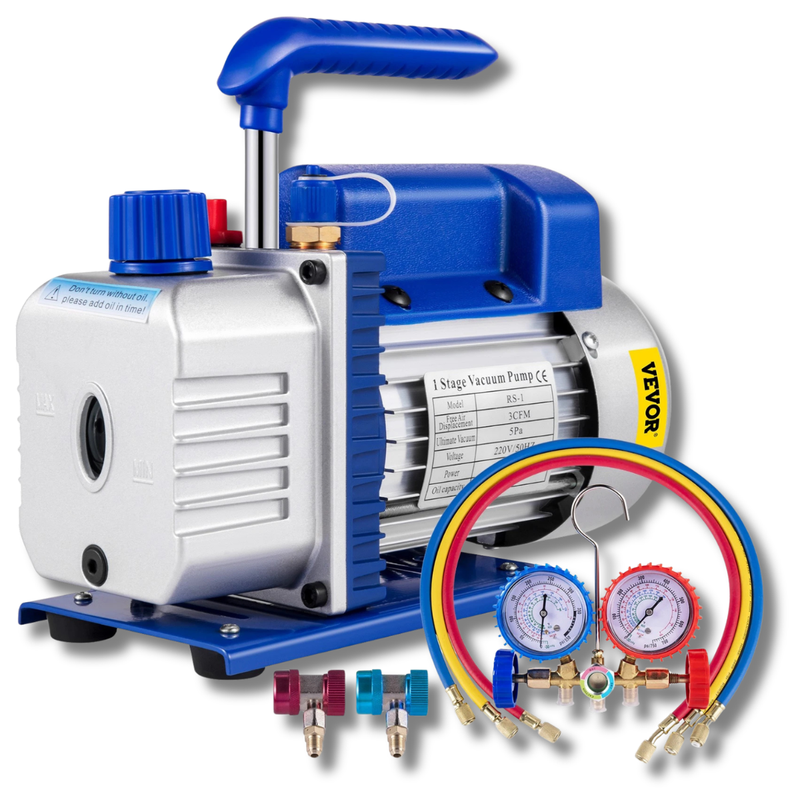 3CFM Refrigerant Vacuum Pump 1 Stage-Hammerox Industrial