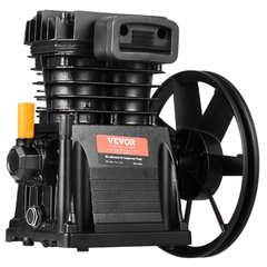 3HP 5.8CFM @ 90PSI Air Compressor Pump Head Twin Cylinder-Hammerox Industrial