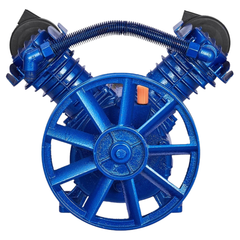 3HP 6.25CFM @ 90PSI Air Compressor Pump Head Twin Cylinder