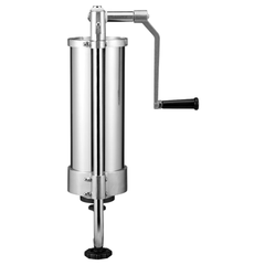 3L / 5lb Sausage Stuffer Stainless Steel with 3 Nozzles