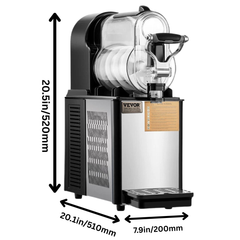 3L Commercial Slushy Machine Frozen Drink Maker