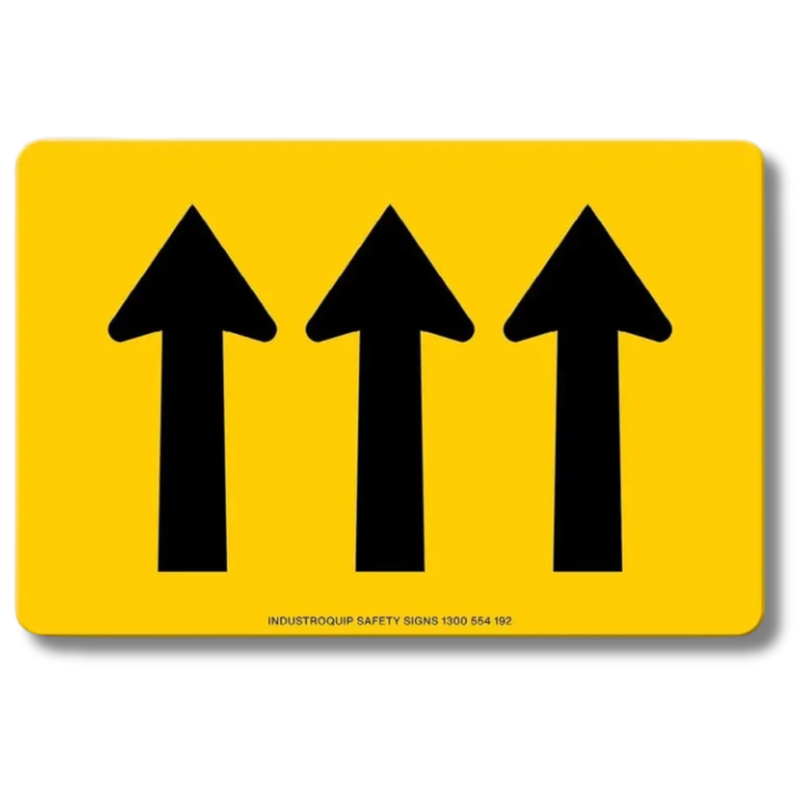 3 Lane Status Swing Stand Sign