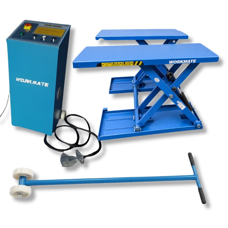 3T 2200W 240V Movable Scissor Car Hoist CE Approved