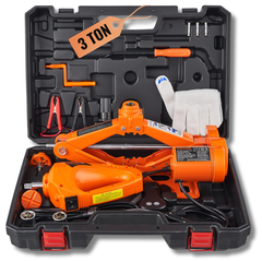 3 Ton Electric Car Jack with Impact Wrench