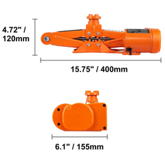 3 Ton Electric Car Jack with Impact Wrench