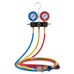 3 Way AC Manifold Gauge Set R134A R404A R1234YF R22