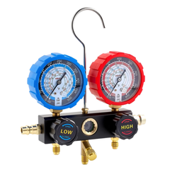 3 Way AC Manifold Gauge Set R134A R404A R1234YF R22