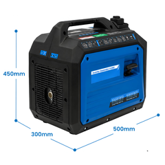 3.5kW Petrol Silent Inverter Generator-Hammerox Industrial