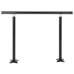 3ft Outdoor Stair Handrail - Black