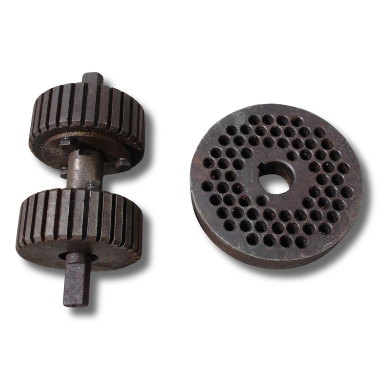 3mm x 19mm Pellet Mill Die Plate & Roller Set-Hammerox Industrial