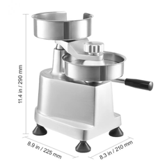 4" / 5" / 6" Commercial Burger Patty Maker-Hammerox Industrial