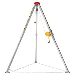 4-7ft Confined Space Rescue Tripod 1200lb Capacity-Hammerox Industrial