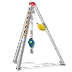 4-7ft Confined Space Rescue Tripod 1200lb Capacity-Hammerox Industrial