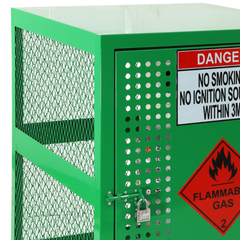 4 Cylinder Fork Gas Storage Cage-Hammerox Industrial