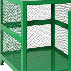 4 Cylinder Fork Gas Storage Cage-Hammerox Industrial