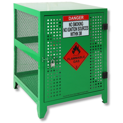 4 Cylinder Fork Gas Storage Cage-Hammerox Industrial