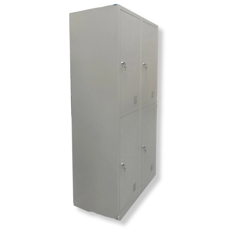 4 Door XL Metal Storage Locker with Alloy Key Locks-Hammerox Industrial