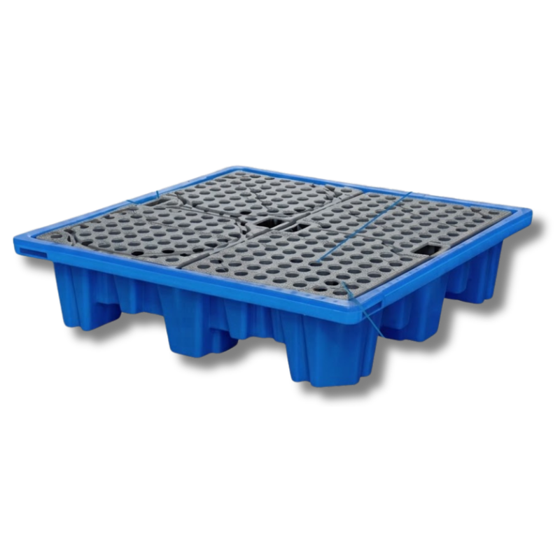 4 Drum Bunded Spill Pallet-Hammerox Industrial