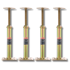 4 Piece Adjustable Floor Jack Post 29.46-40.64cm-Hammerox Industrial
