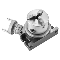 4" Rotary Table Milling Machine with 3 Jaw Chuck-Hammerox Industrial