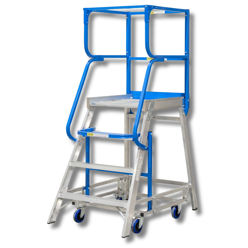 4 Step Access Platform Ladder-Hammerox Industrial