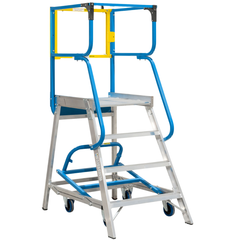 4 Step Walk Through Access Platform Ladder-Hammerox Industrial