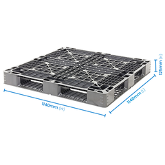 4 Way Entry Standard Plastic Export Pallet-Hammerox Industrial