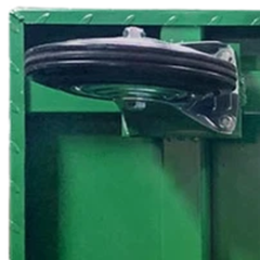 400kg Heavy Duty Platform Trolley - Green