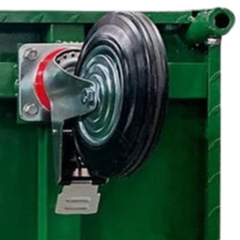 400kg Heavy Duty Platform Trolley - Green