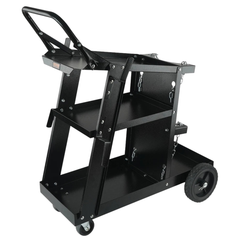 400lb 3 Tier Welding Cart with Swivel Wheels-Hammerox Industrial