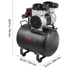 40L 90PSI Oil Free Air Compressor Portable