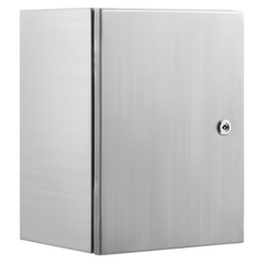 40x30x15cm Stainless Steel Electrical Enclosure IP66 Wall Mount-Hammerox Industrial