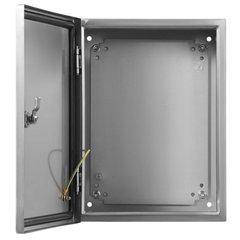 40x30x15cm Stainless Steel Electrical Enclosure IP66 Wall Mount-Hammerox Industrial