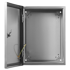40x30x25cm Stainless Steel Electrical Enclosure IP66 Wall Mount-Hammerox Industrial